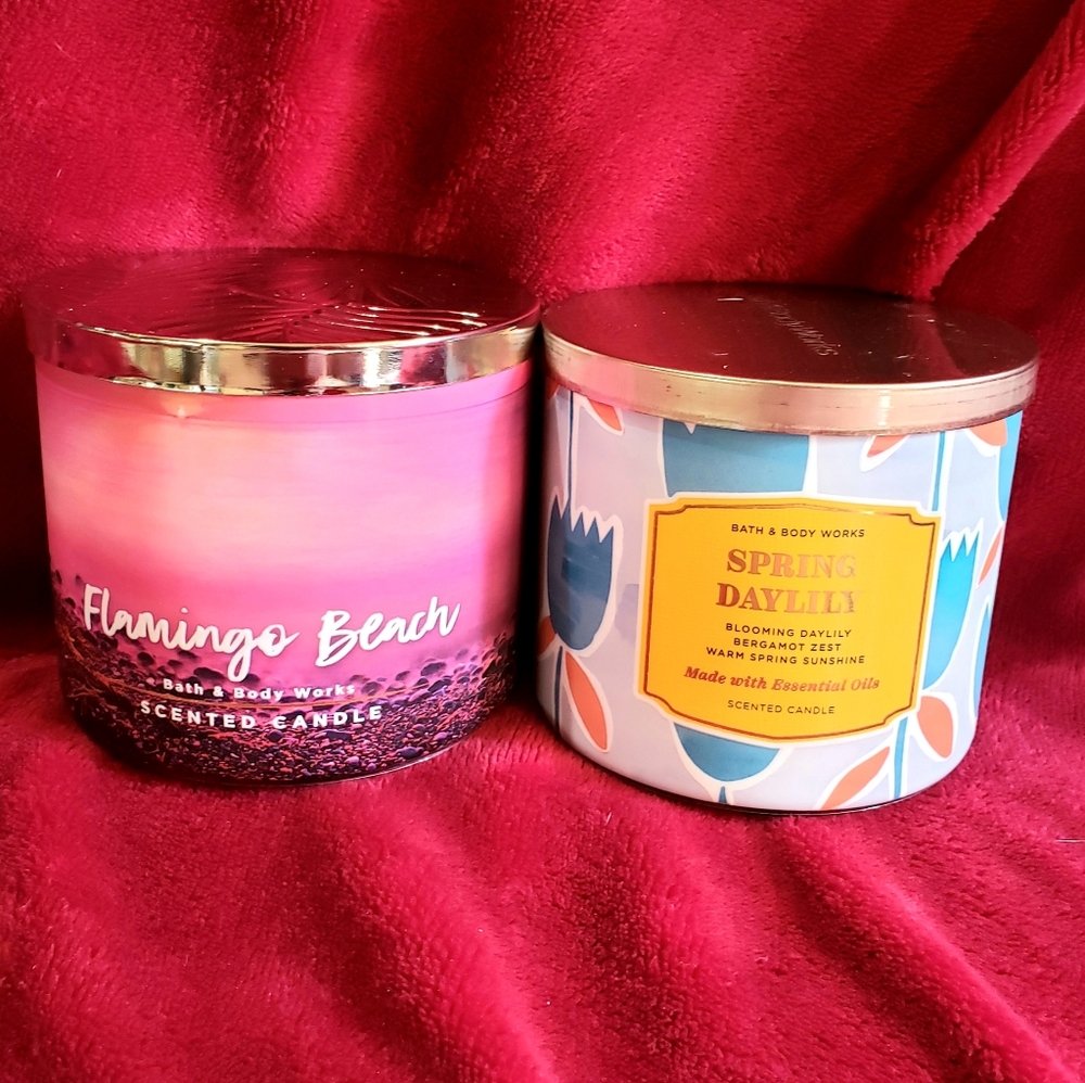 Bath and Body Works 3-Wick Candles
